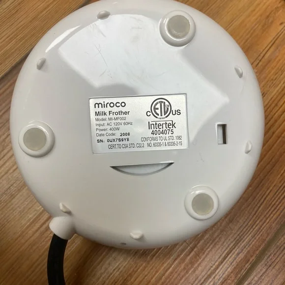 Miroco Electric Milk Frother Steamer 8 0z Latte Coffee Gadgets Starbucks Fancy - Picture 5 of 10